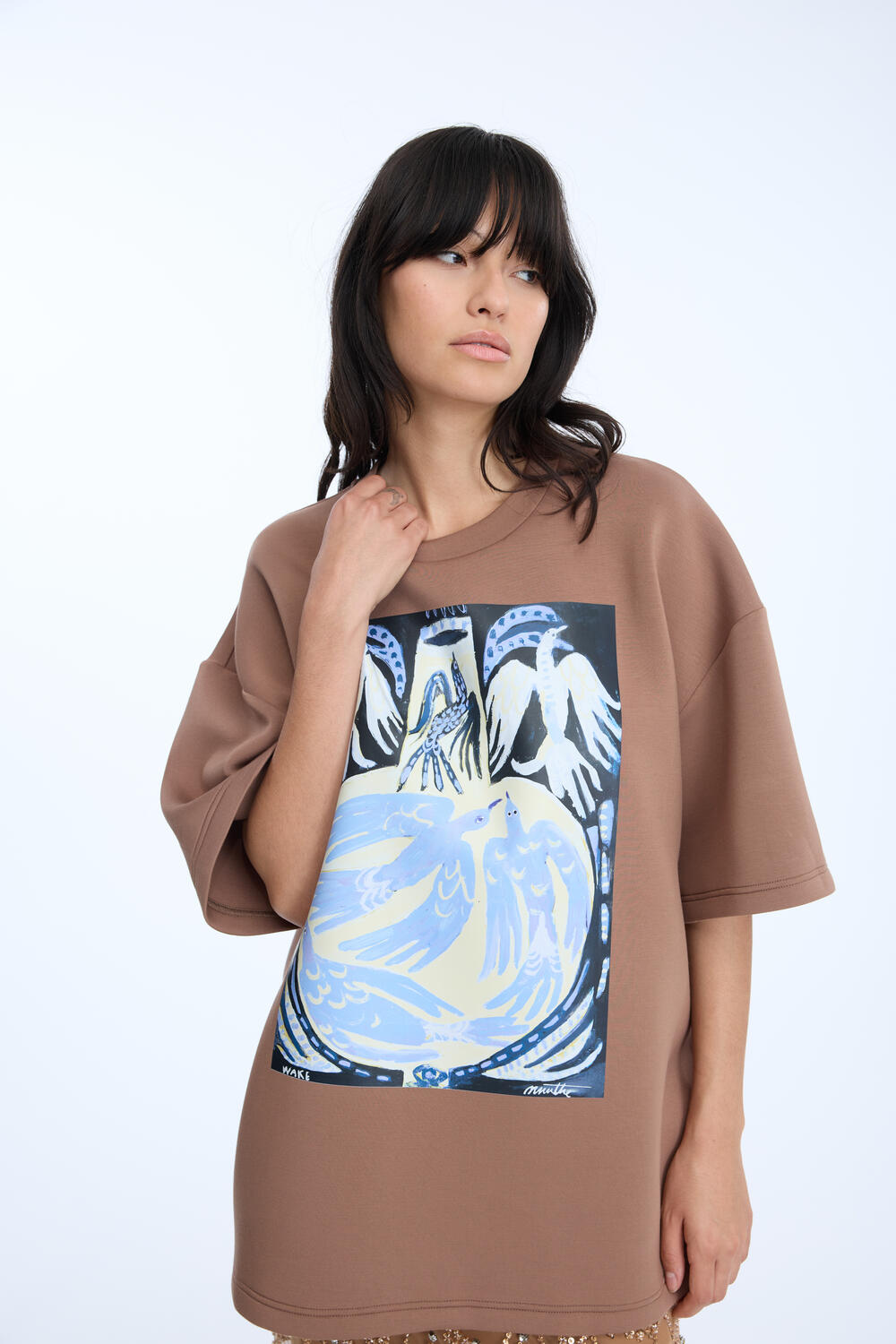 Naploi t-shirt - 66 Caramel